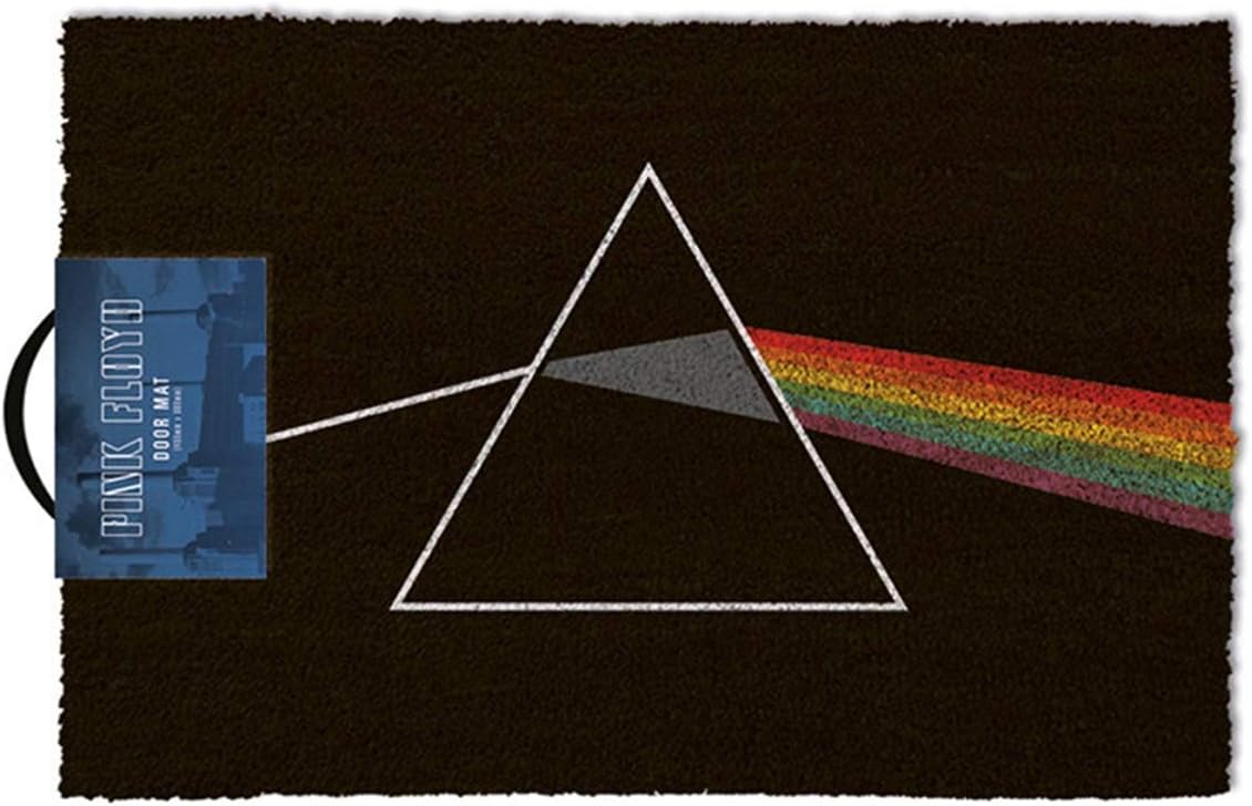 1art1 Pink Floyd Door Mat Floor Mat - Dark Side of The Moon (24 x 16 inches)
