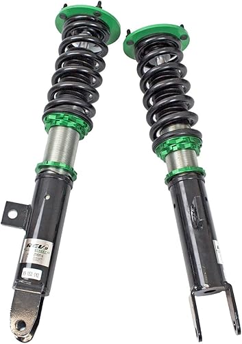 Miniatura 8 de Rev9 R9-HS2-115_2 Hyper-Street II Kit de bajada de suspensión de coilover, amortiguador mono-tubo con ajuste de rebote de 32 clics, longitud