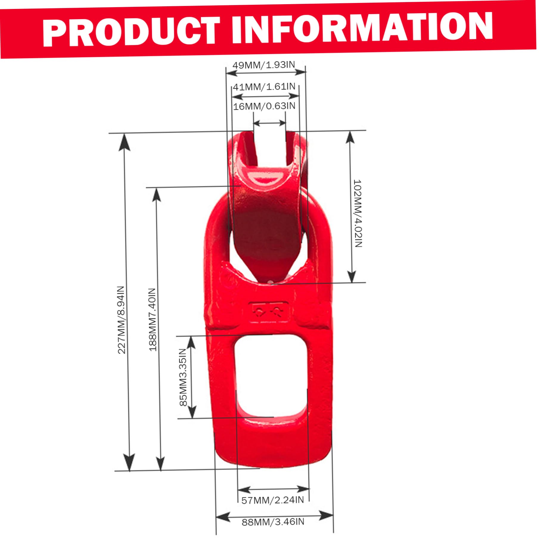 Strumenti di costruzione, anello di sollevamento 1, 5 t-2, 5 t Strumenti di calcestruzzo prefabbricato in acciaio in acciaio pesante portatili per la costruzione