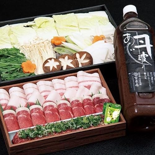 期間限定 京都丹波 ぼたん鍋 セット 2〜3人前[丹波四季菜料理 宮本屋] | ボタン 猪肉 しし肉 肉 味噌 お取り寄せグルメ ※2025年11月より順次発送 ※配送不可地域あり