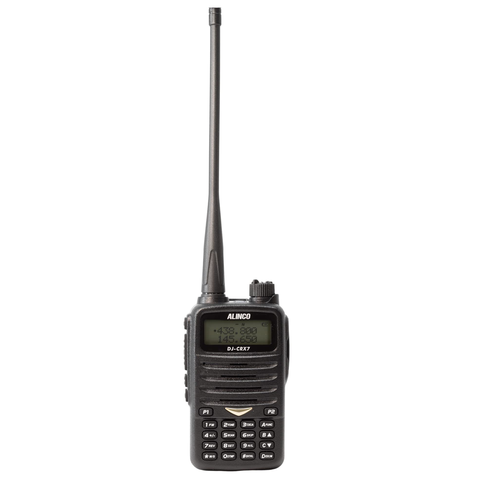 Emisora ​​de Radio portátil VHF/UHF Alinco DJ-CRX-7, Radio FM, batería de 1800mAh, Talk Around, BCL, Tot, DTMF, CTCSS, DCS