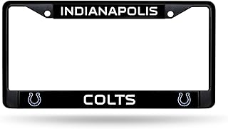 Rico Industries NFL Indianapolis Colts Standard Chrome License Plate Frame