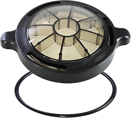 Cubierta de cesta de bomba de piscina mejorada, tapa de repuesto para bomba de piscina compatible con bombas de piscina Splapool Pureline Deluxe