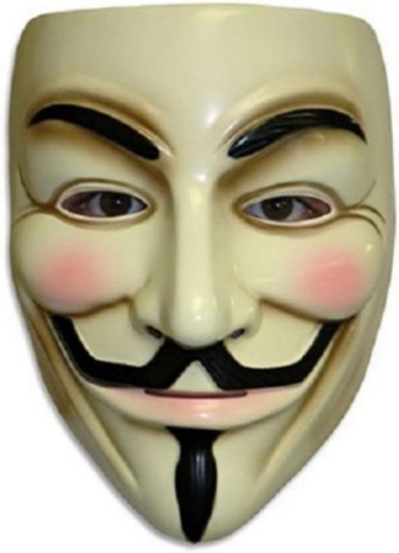 V for Vendetta Mask Costume Accessory