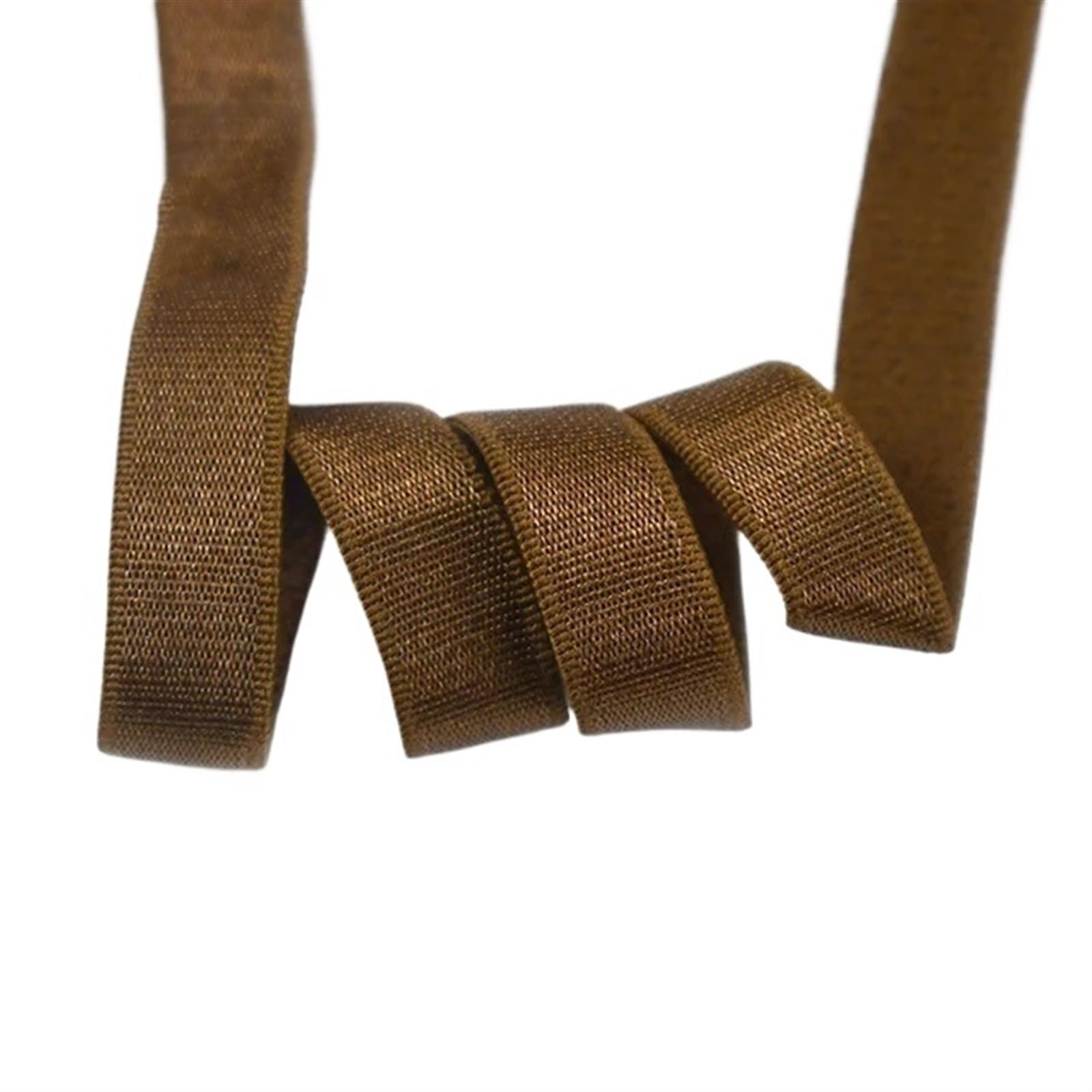 Elastico per Cucito 10/20/50 metri 10 mm fasce elastiche in nylon for biancheria intima reggiseno spalline elastico tracolla fai da te decorazione abbigliamento accessori da cucito(DarkCoffee,50METERS
