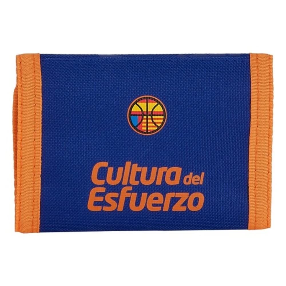Safta Valencia Basket Basketball Mediano Azul/Naranja