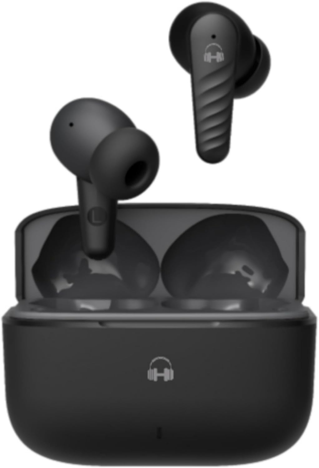 HARMONY TWENTY-TWO HTT-9, Wireless Earbuds, ENC 4 Mic Call Noise Cancelling, 13mm Deep Bass in Ear Buds with Voice Assistant, 5.4 Bluetooth Earphones, Fast Charging 10 min=100 min, 6H+35H Case, Ipx5 - Image 3