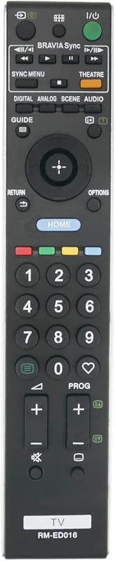 VINABTY RM-ED016 Távirányító Sony Bravia LCD TV-hez - Kompatibilis KDL-40W5720, KDL-37W5730 és más modellekkel - Digitális Színes Televízióh