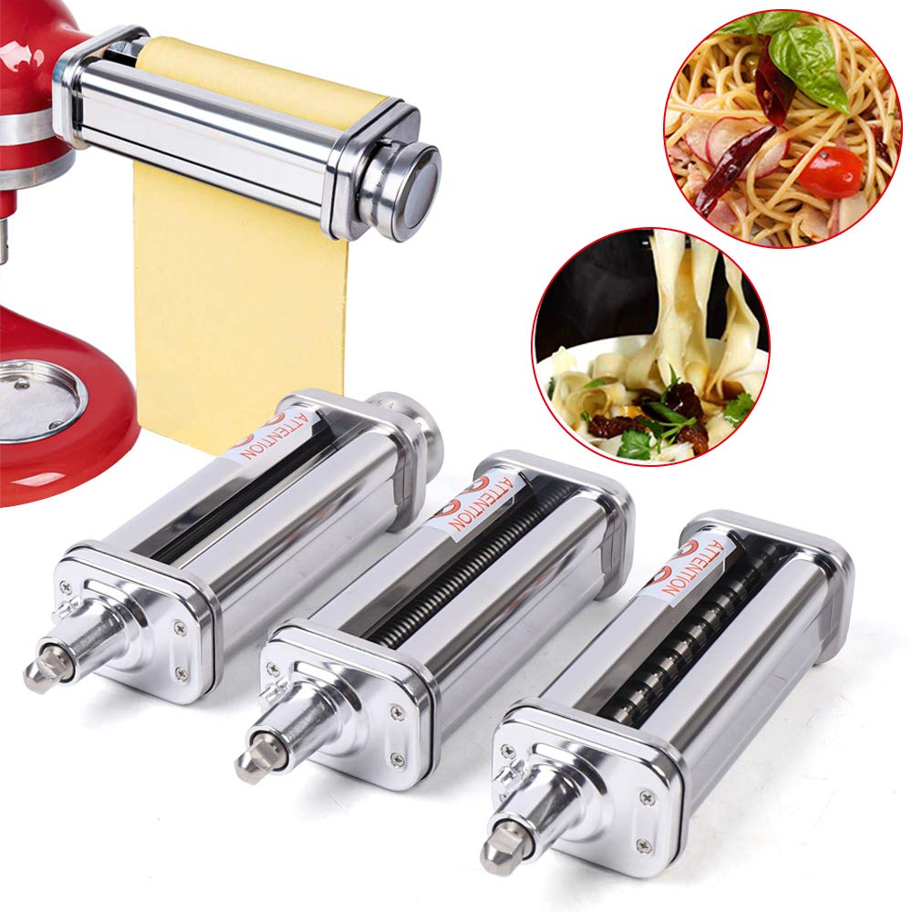 Máquina para hacer pasta de acero inoxidable fresca, manual, cortador de pasta con abrazadera para espaguetis fideos lasaña mejor máquina de pasta fideos