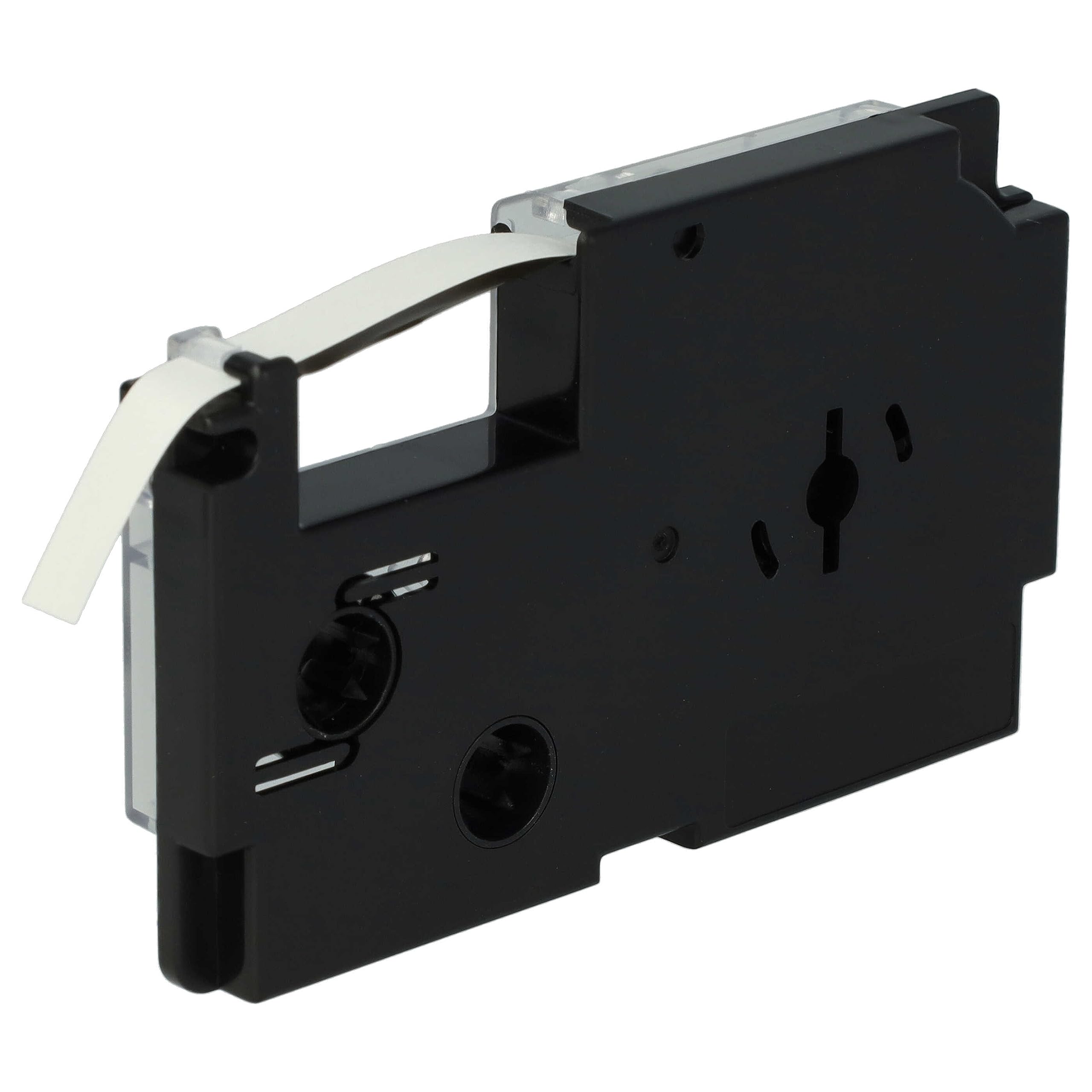 vhbw 50x Cassetta nastro compatibile con Casio KL-2000, KL-300, KL-70E, KL-200E, KL-60, KL-7000 etichettatrice 8m x 6 mm nero su bianco