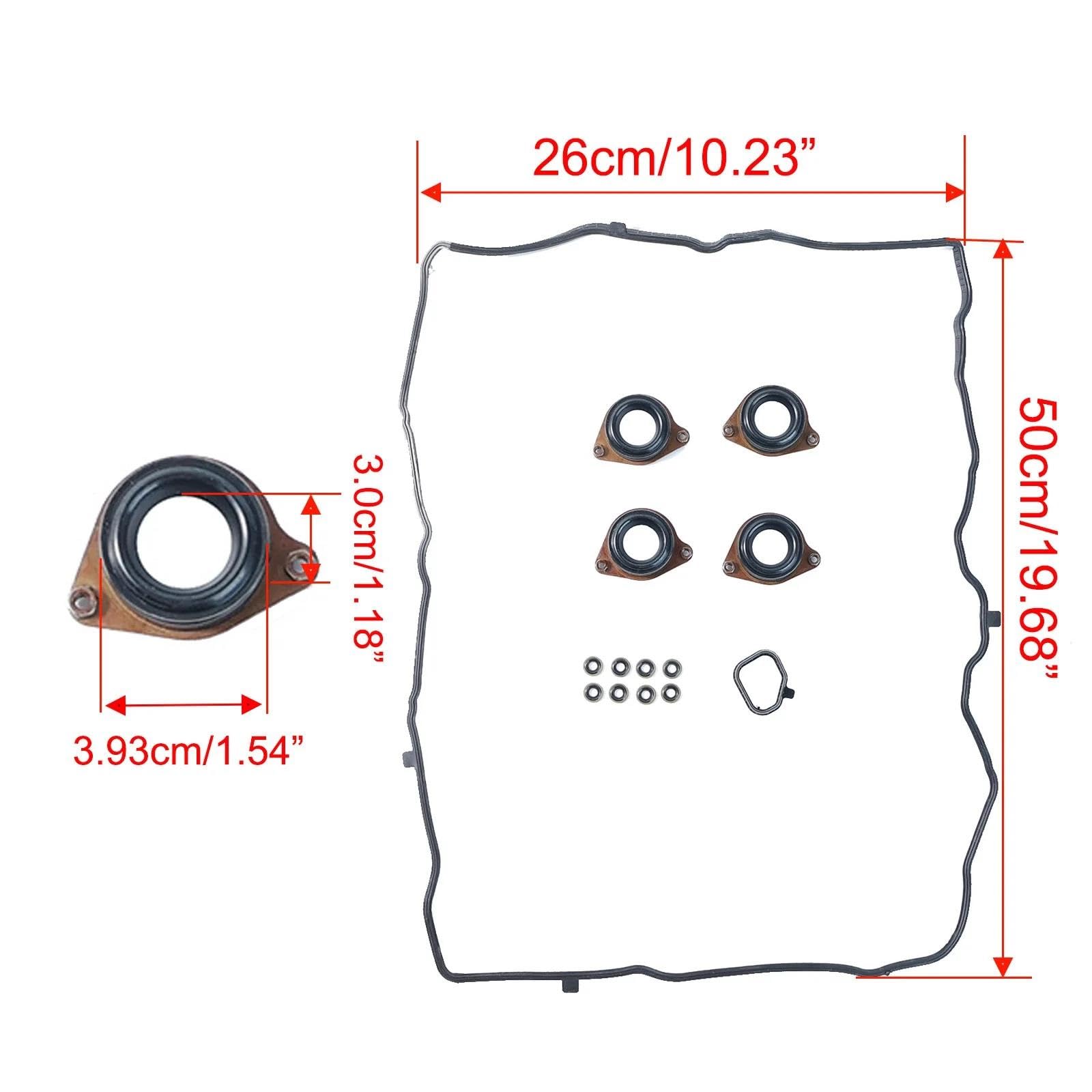 Juego Juntas Protectoras Válvula Motor Coche Para Accord Para K24 2DR 4DR EX EXL LX-S Para Modelos Deportivos 2.4L 2013-17 12030-5A2-A01