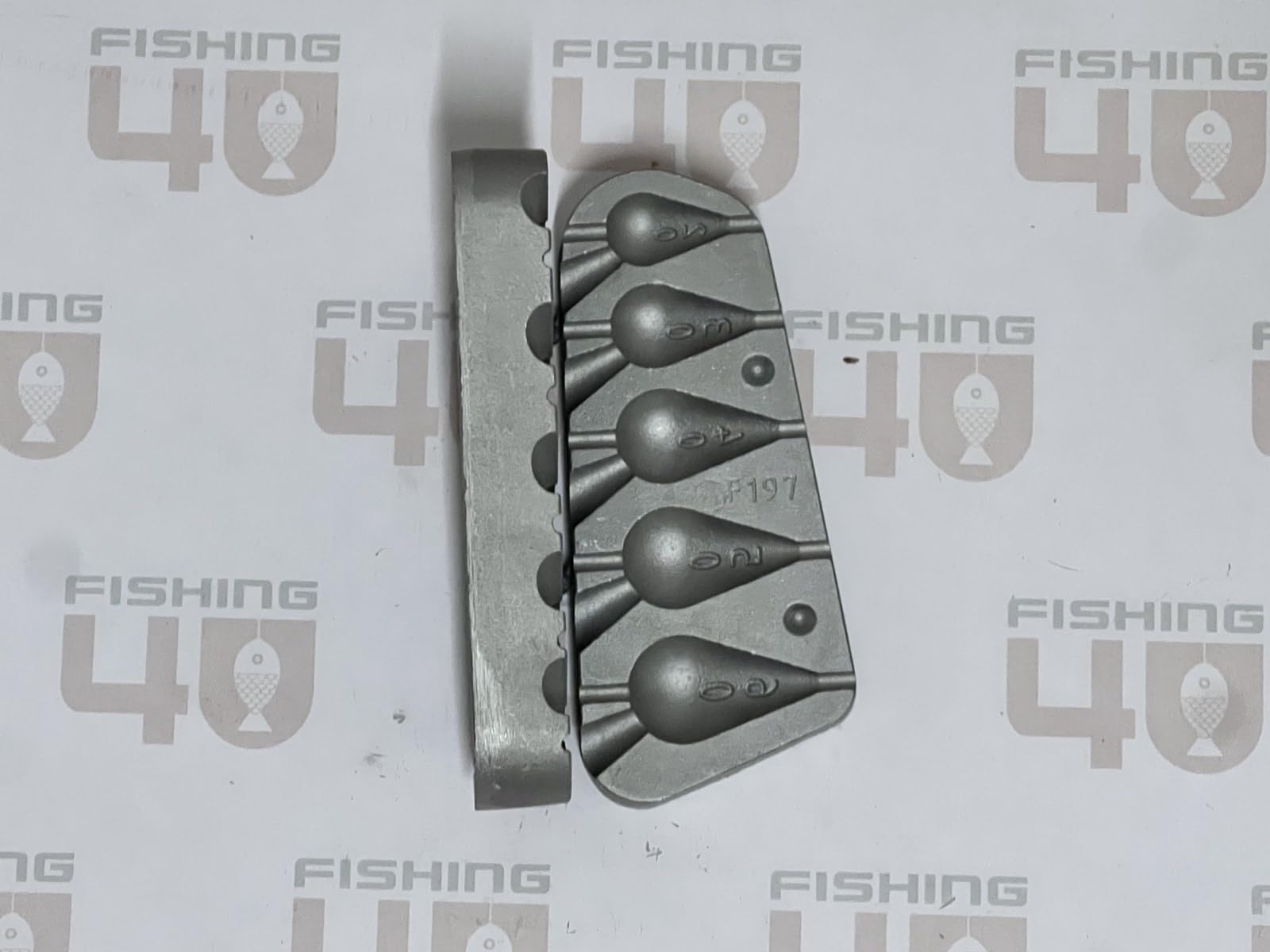 Pear Bomb InLine Pesca Peso Stampo 20-30-40-50-60g Carpa, Pesca in Mare