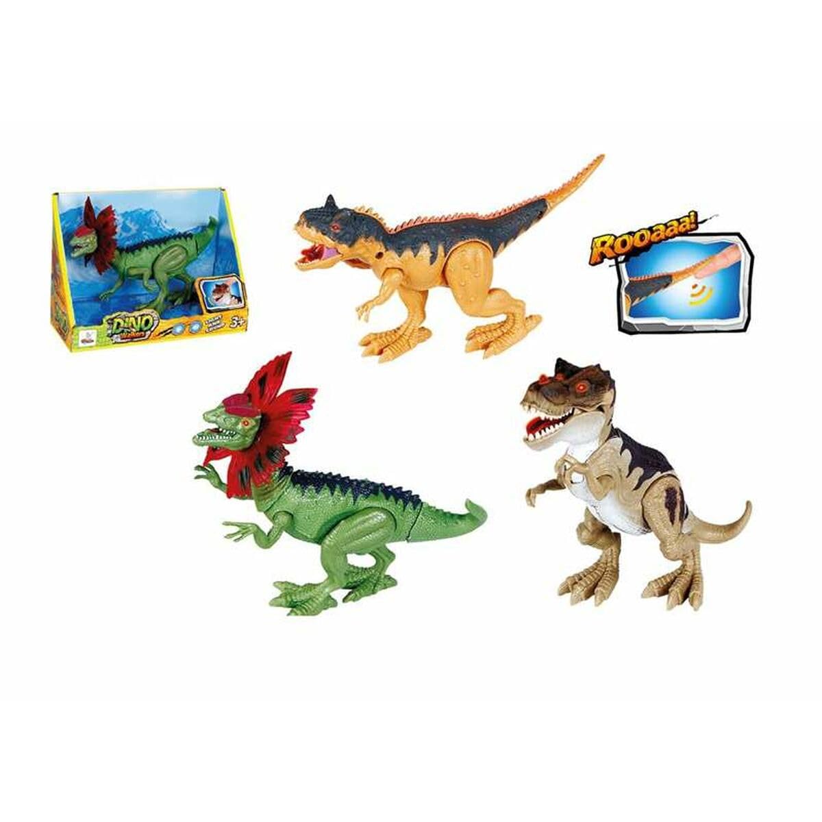 Bigbuy Fun Dinosauro Suono 1 Unità 20X12 Cm - 4