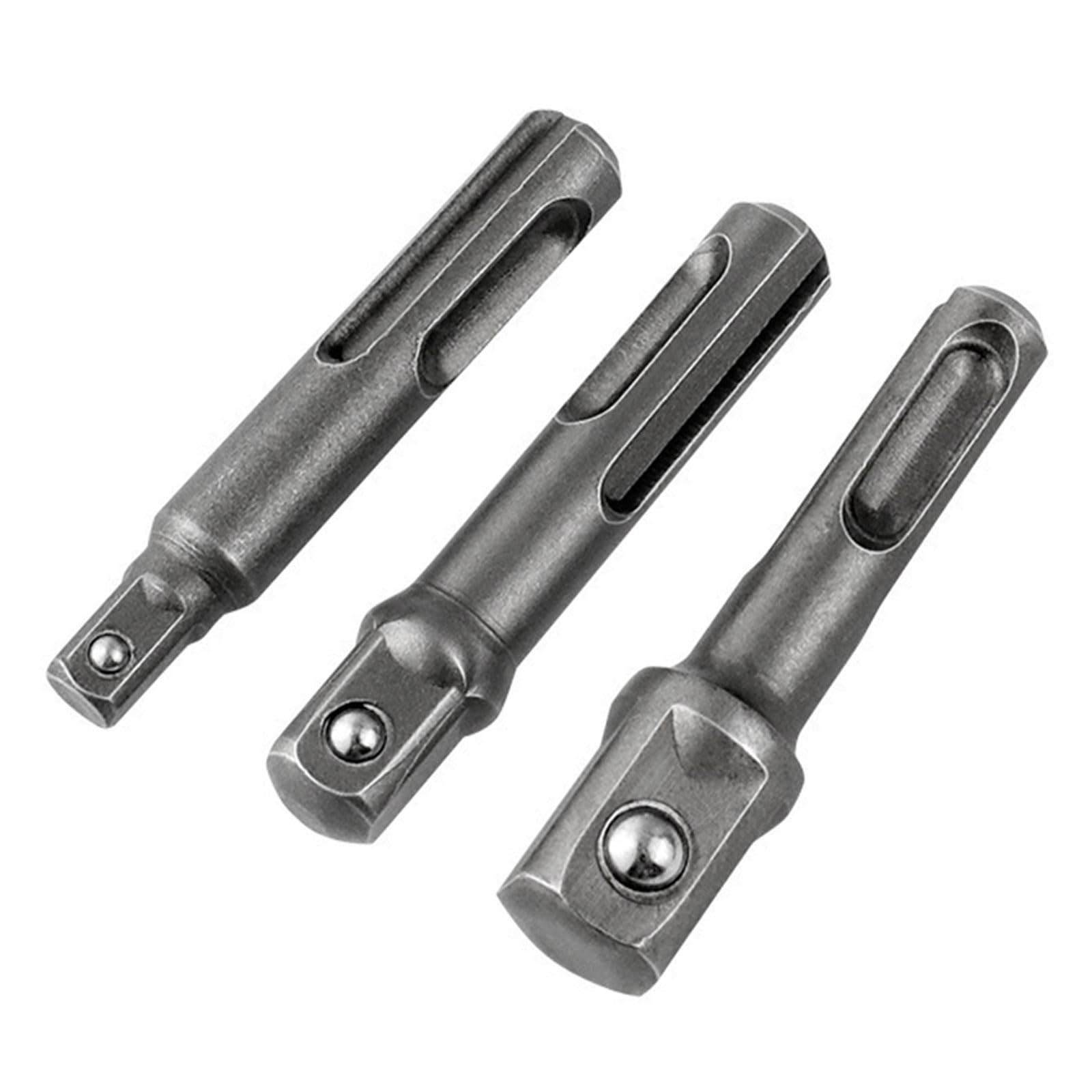 Kalttoy Multicolor 3Pcs Socket Driver Set Shank Electric Bit Adapters Impacts Drill Hammer Adapters Wrenches Tool Wrenches Tool