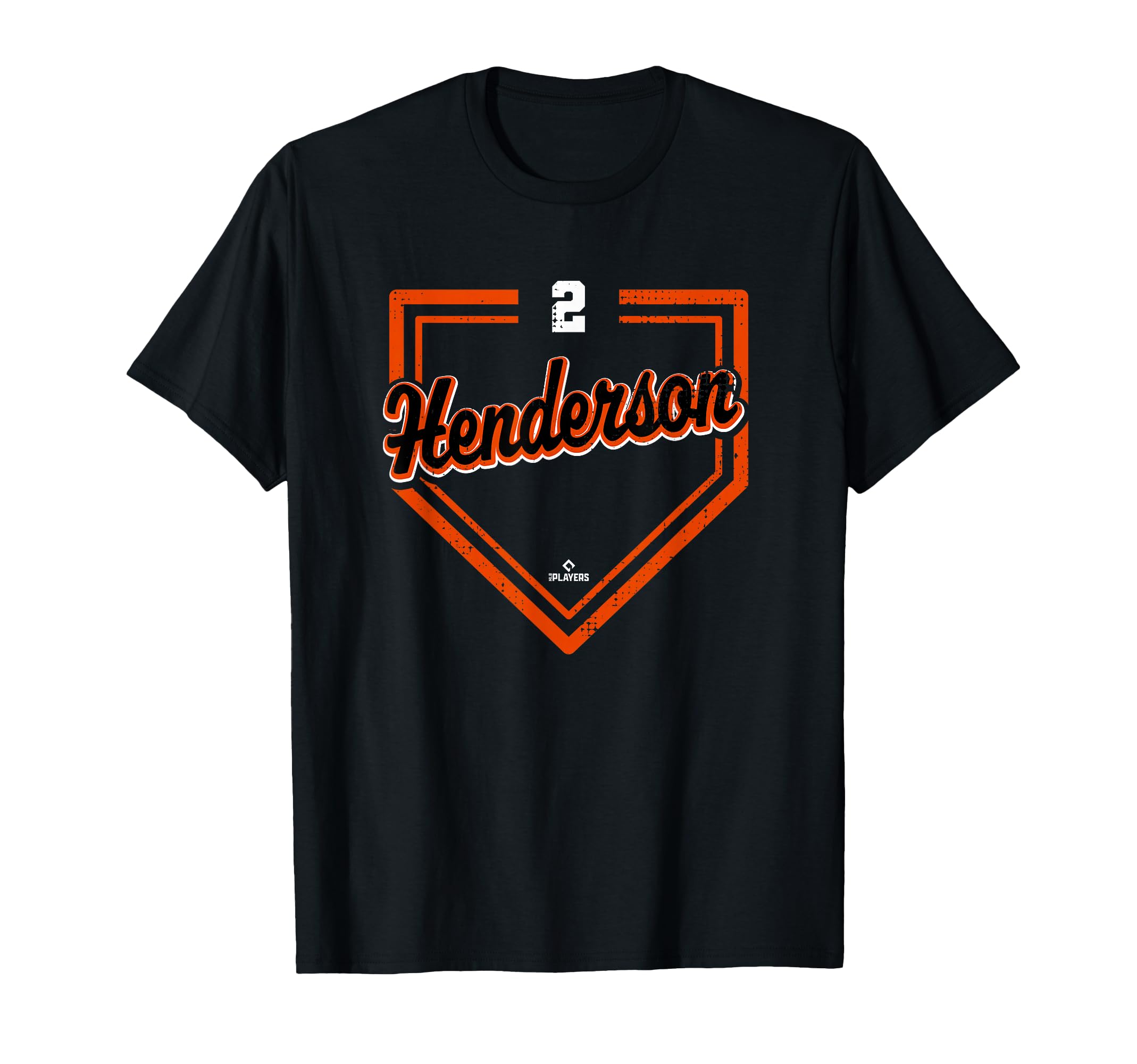 Home Plate Gameday Gunnar Henderson Baltimore MLBPA T-Shirt