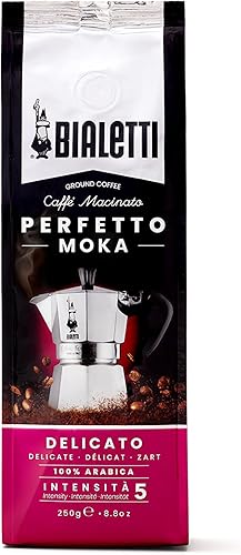 Vista 54 de Bialetti Perfetto Moka Café Moulu Intenso (Fuerte) Tostado Oscuro 8.82 oz