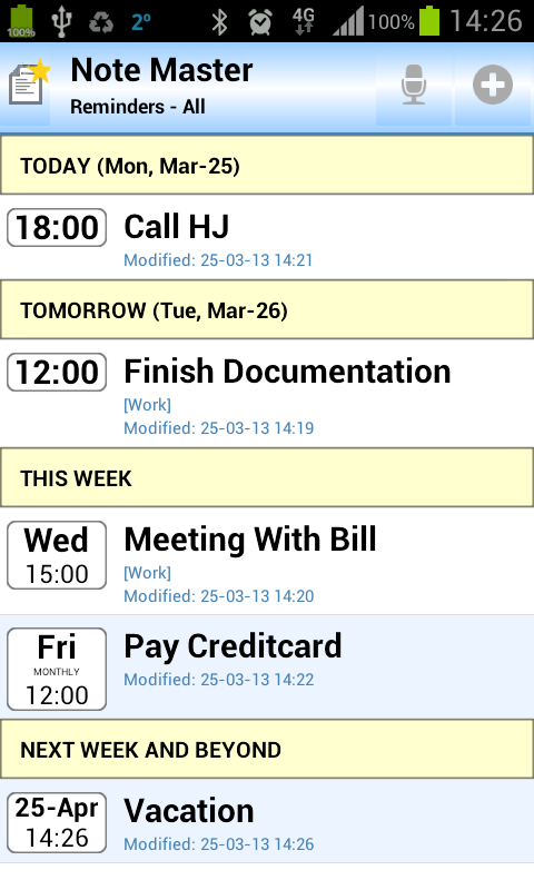 Note Master Pro - Reminder - ToDo - App on Amazon Appstore