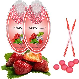 Cigarette Crush Balls - 1 Pack of 200 Blue Crush Balls - Total 200 - Includes Easy to Use Applicator - Menthol Cigarette Crush Balls for Filters