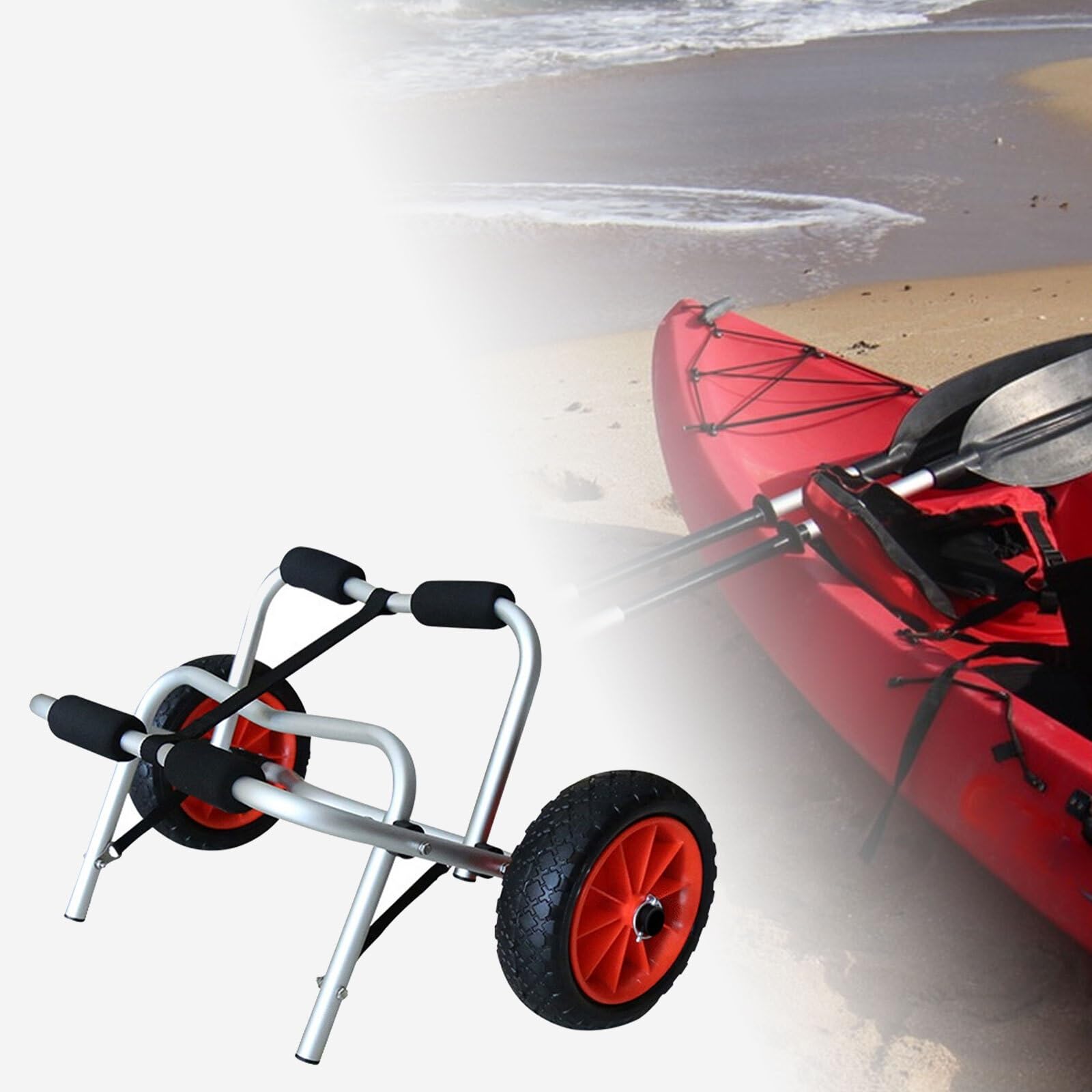 Carro Paddle Surf Portaequipajes Plegable for Kayak