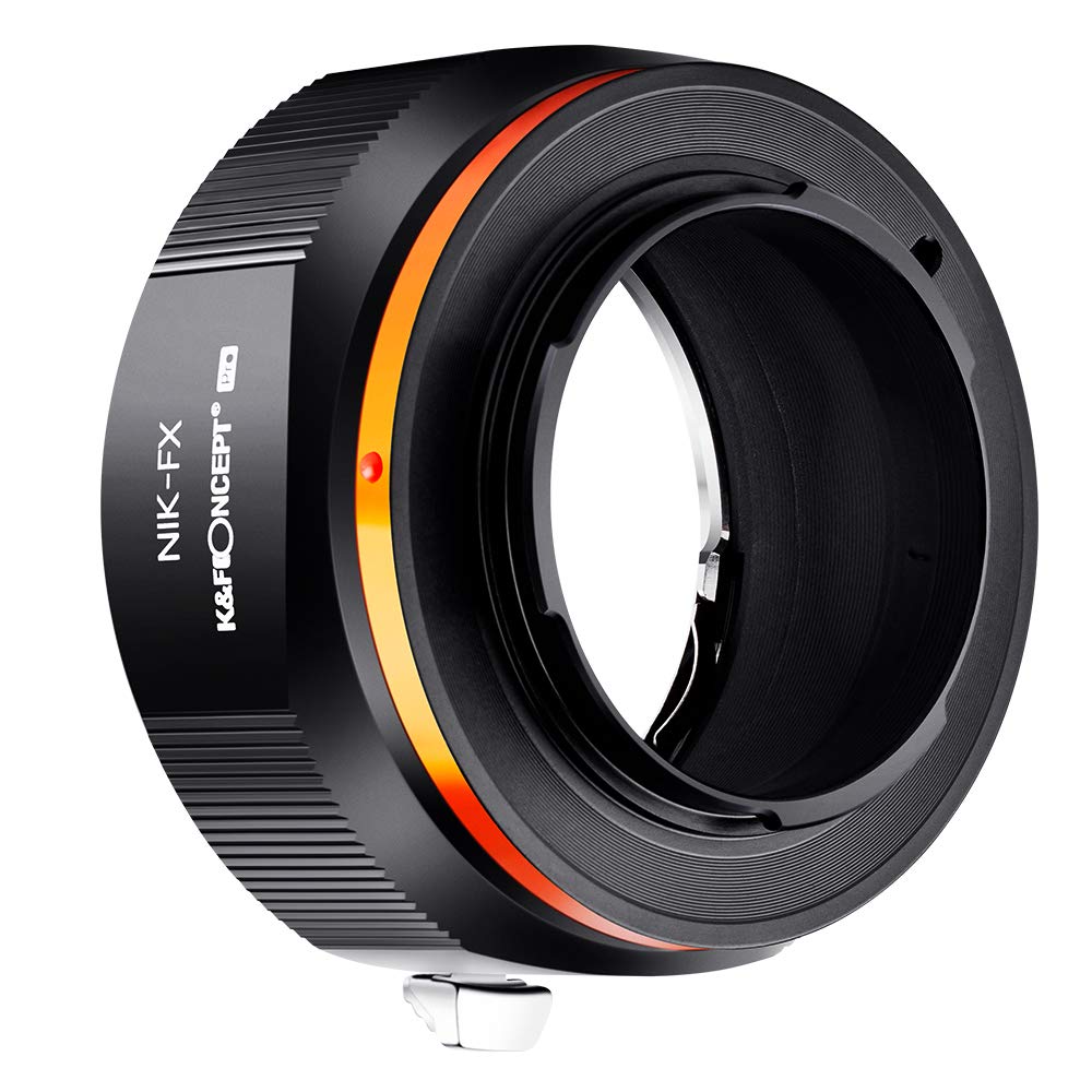 K&F CONCEPT Bague d'adaptation NIK-FX (AI-FX) Adaptateur Compatible avec Utiliser Objectifs compatibile Con Nikon AI sur Appareils Photo Boîtier compatibile Con Fujifilm X Monture M11115