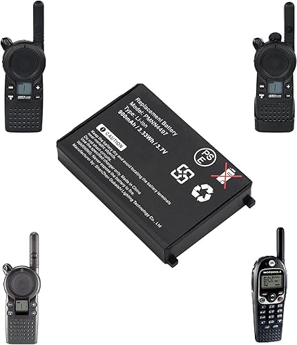 Miniatura 2 de Batería de repuesto para Motorola CLS1100 CLS1410 CLS1450CB CLS1450CH, compatible con BAT56557 HCLE4159B HCNN4006 900mAh3.33Wh