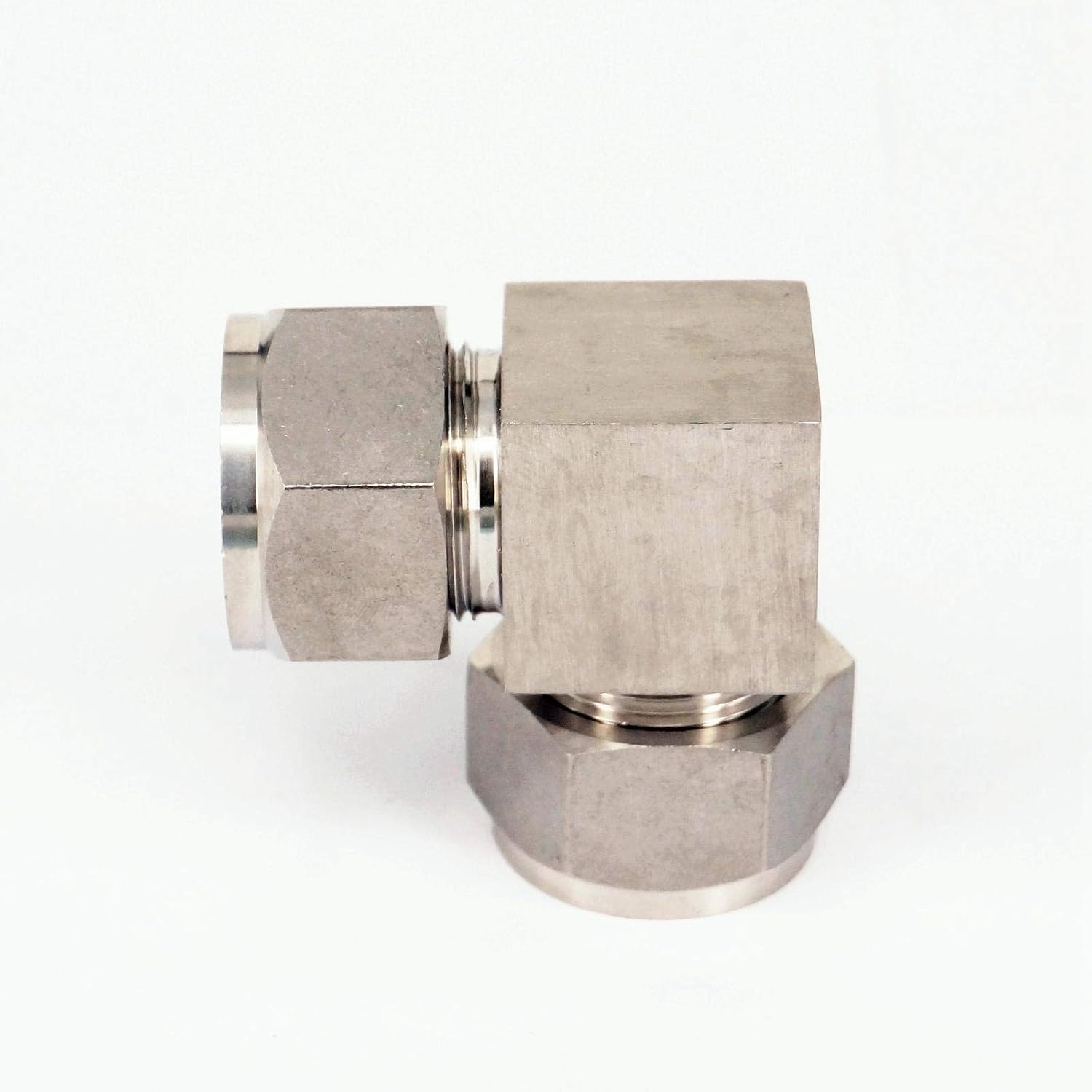 Fit Tube O/D 3/4" Equal Elbow 304 Stainless Ferrule Pneumatic Air Compression Fitting