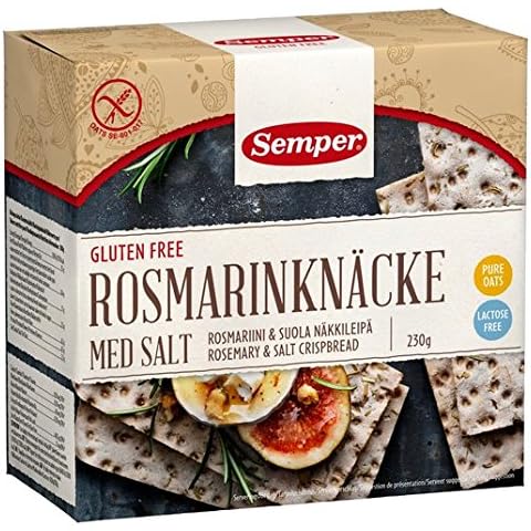 Semper Glutenfrei Rosmarin Und Salz 230G Knäckebrot Cover