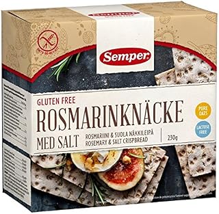 Semper Gluten Free Rosemary & Salt Crispbread 230g