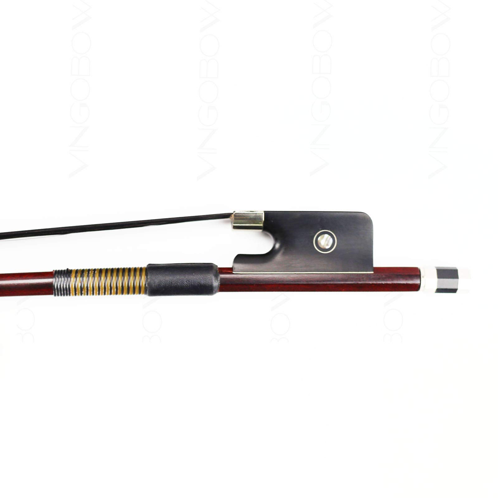 archet contrebasse français VINGOBOW modèle français 1/4 taille 66cm pernambuco performance bien équilibrée pour les joueurs avancés