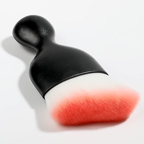 Miniatura 8 de Cepillo para detalles del interior del automóvil, cepillo de limpieza de cerdas suaves, cepillo para detallar el automóvil, herramienta de limpieza