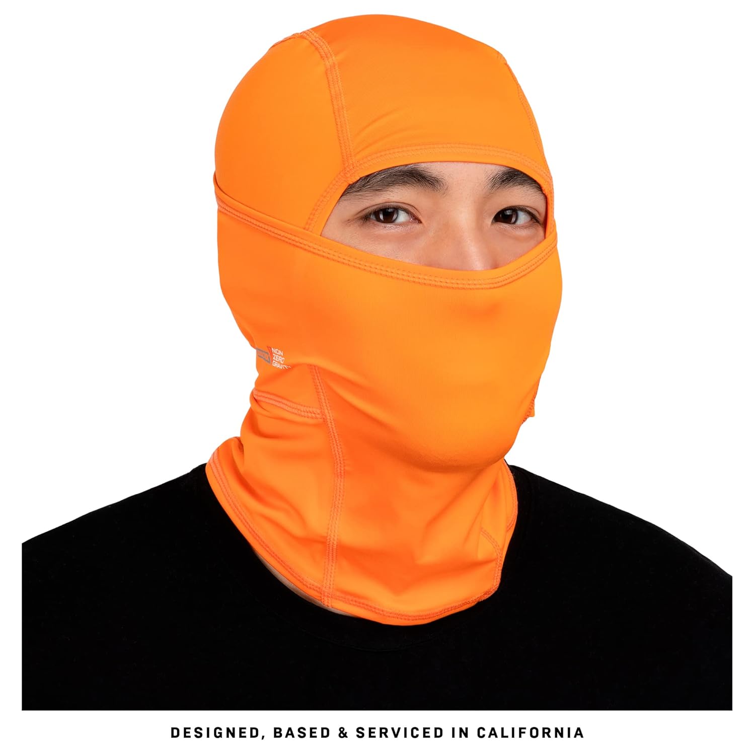 Nonzero Gravity Cooling Balaclava Face Mask (Orange)