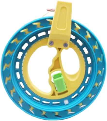 6.3 pulgadas Profesional al aire libre Kite Line Winder Winding Reel Grip Wheel con cuerda Flying Line Flying (azul)