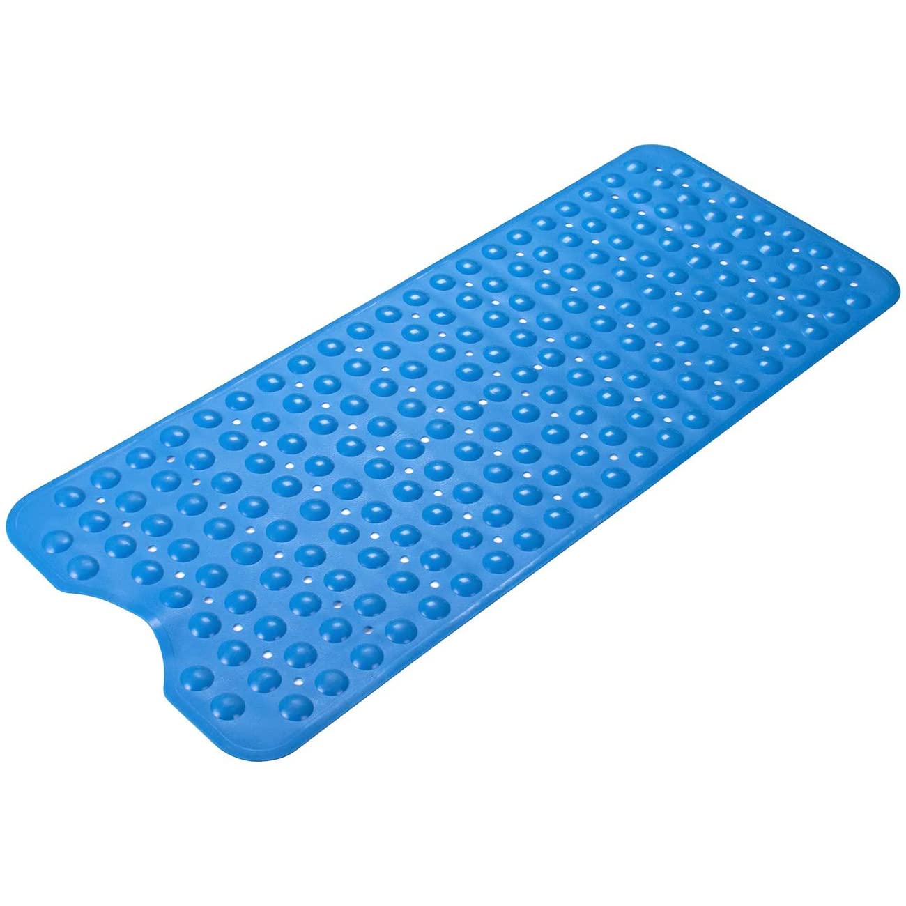 Lifekrafts Nonslip Bath Mat Extra Soft Eco Friendly Anti Bacterial PVC Bath Mat for Bathroom Shower (100 X 40 cm, Solid Blue Color with Soft-Pebble) (B09K53Z2QG) Amazon Price History, Amazon Price Tracker