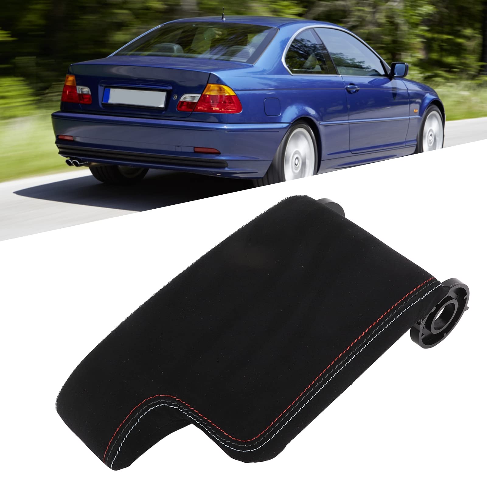 Armlehnenabdeckung Mittelkonsole Auto-Mittelkonsolenabdeckung Deckelschutz für Armlehnenbox 8K0 864 207 A Für E46 Modell 1999-2004