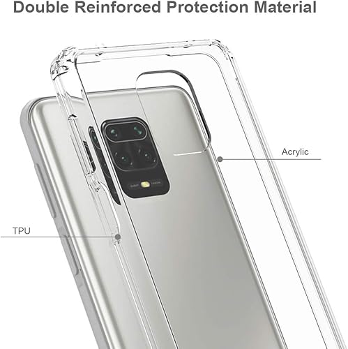 Miniatura 8 de CHUANG Funda para teléfono Xiaomi Redmi Note 9S Note 9 ProNote 9 Pro Max, fundas laterales de silicona y carcasa trasera de policarbonato duro,