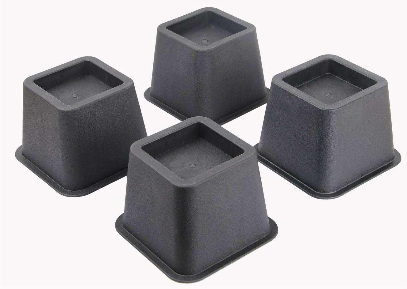 LKOP 4-Pack 3 Inch Bed Risers Bed risers Home goods Home furniture Furniture risers Bed accessories Furniture movers Furniture levelers Bed risers Bed riser Desk risers Adjustable table legs Sofa legs
