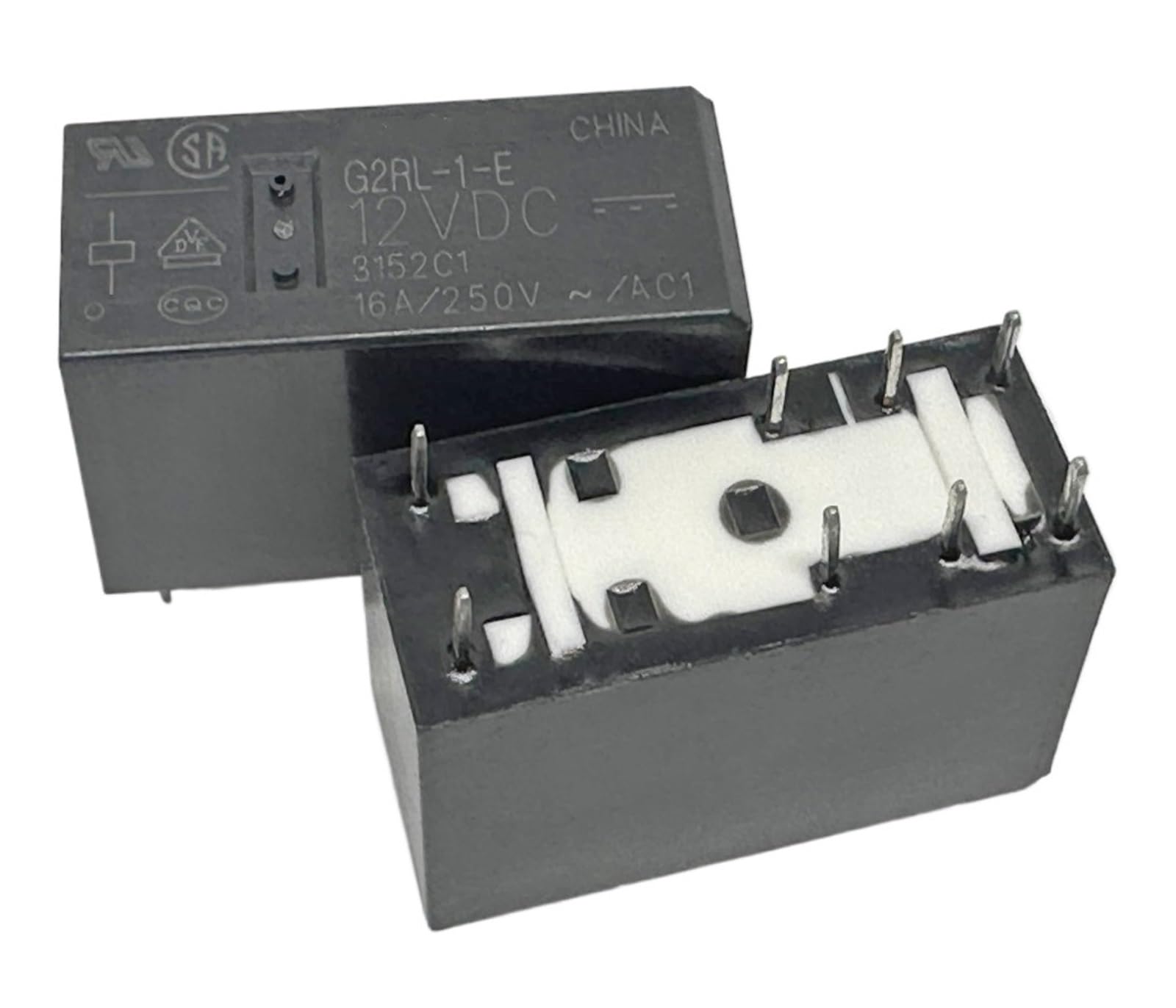 SMGLRUEAT 1pc G2RL-1-E 12VDC (115FC8-16A) Relay 8pins