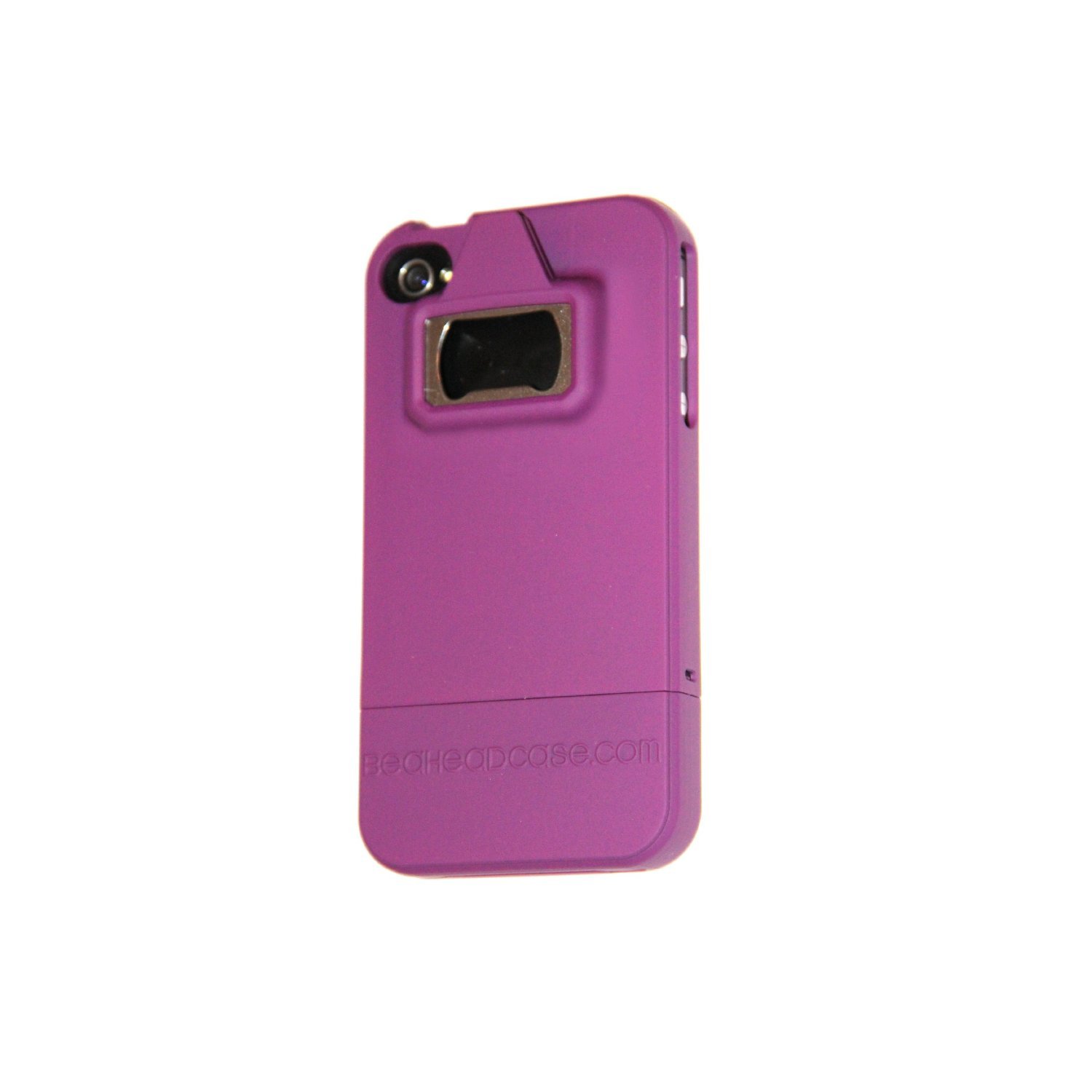 HeadCase Bottle Opener Phone Case for iPhone 4/4S - Purple
