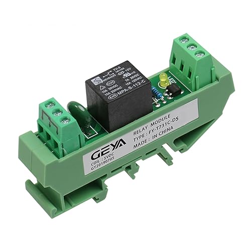 Miniatura 18 de Módulo de relé de 4 canales 1 módulo de relé de interfaz DC/CA de montaje en carril DIN SPDT de 12V (FY-T734-12VACDC)