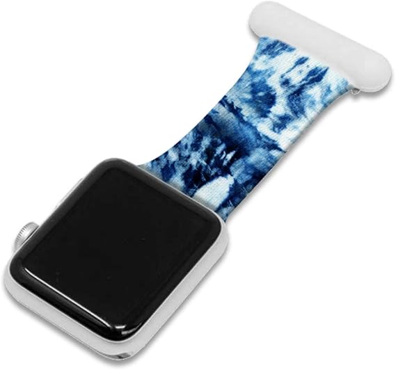 Watch Strap for Apple Watch Band Series 6/5/4/3/2 Silicone Nurse Bracelet Brooch Bracelet for
