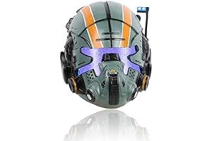 Jack Cooper Helmet Deluxe Titan 2 Resin LED Mask for Men Halloween Cosplay Collectors Edition