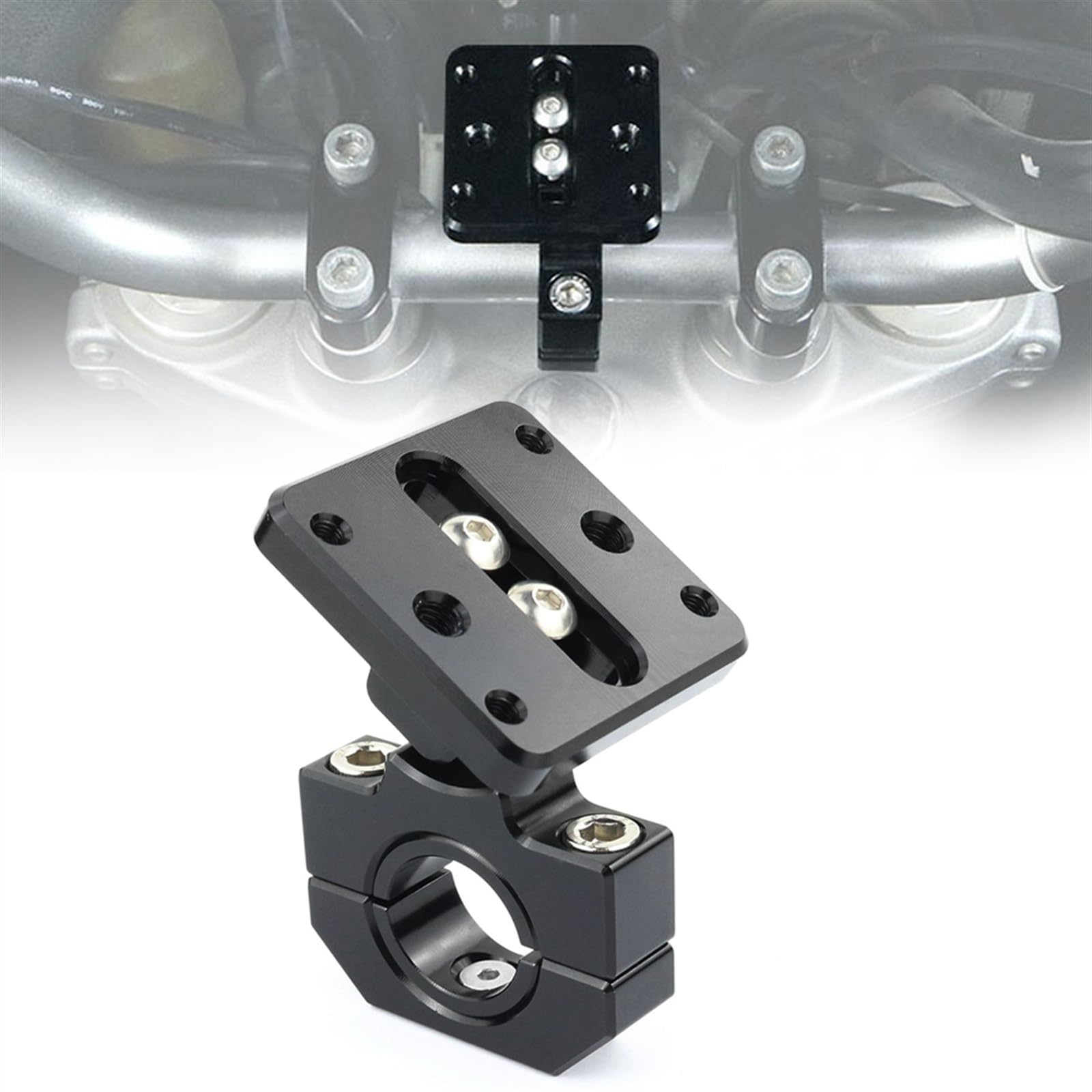 Soporte De Navegación GPS 22mm 28mm Manillar para Aprilia Caponord 1200 2015 2016 2017 2018 2019 2020 2021 2022 2023