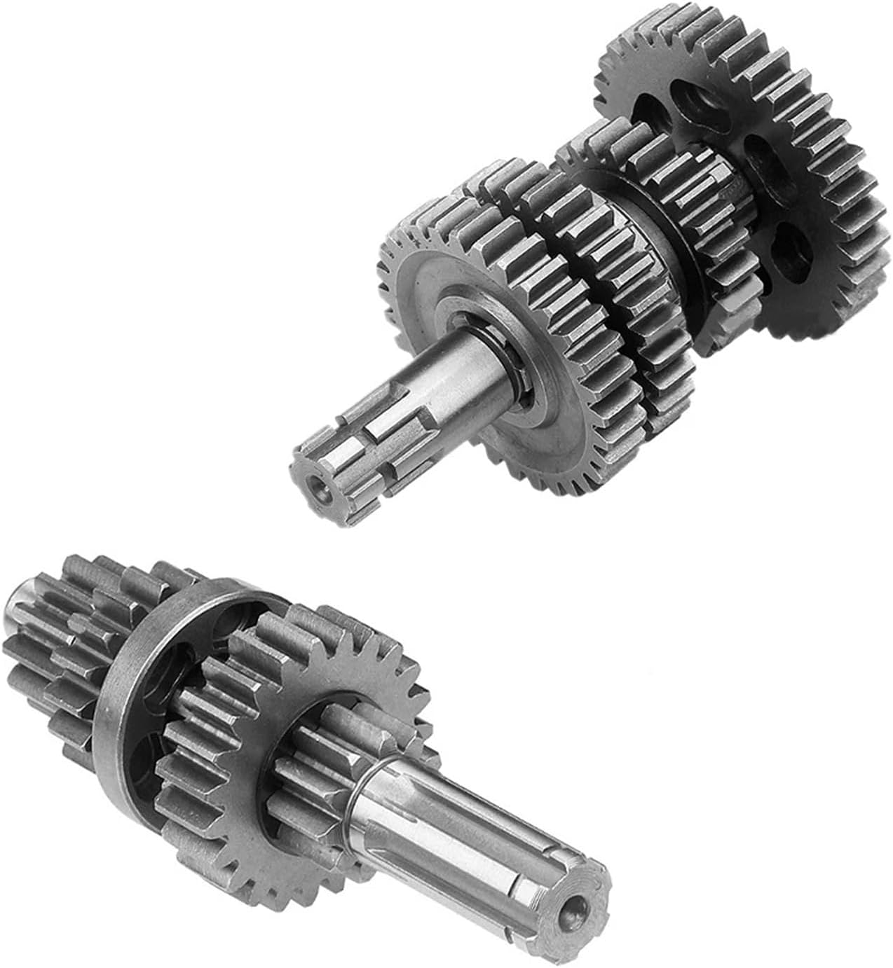 Clear Main Counter Shaft With Reverse (3 Forward Plus 1 Reverse Gear) 110-125CC ATV Dirt Bike ATV Horizontal Engine Parts