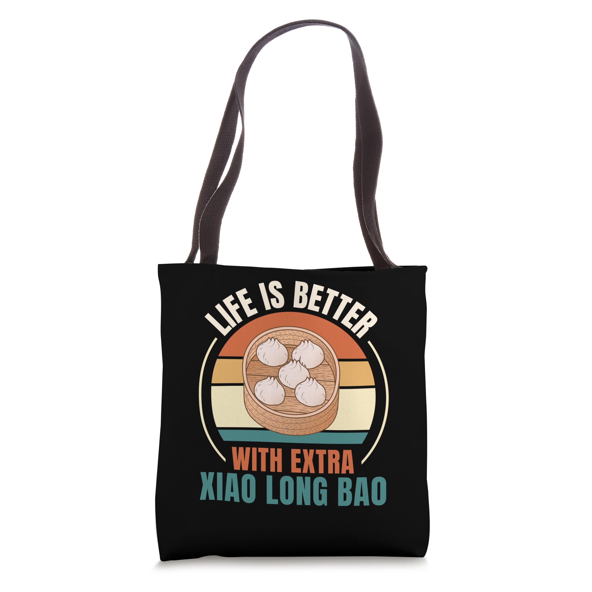 Vintage Life Is Better With Extra Xiao Long Bao Food Lover Tote Bag