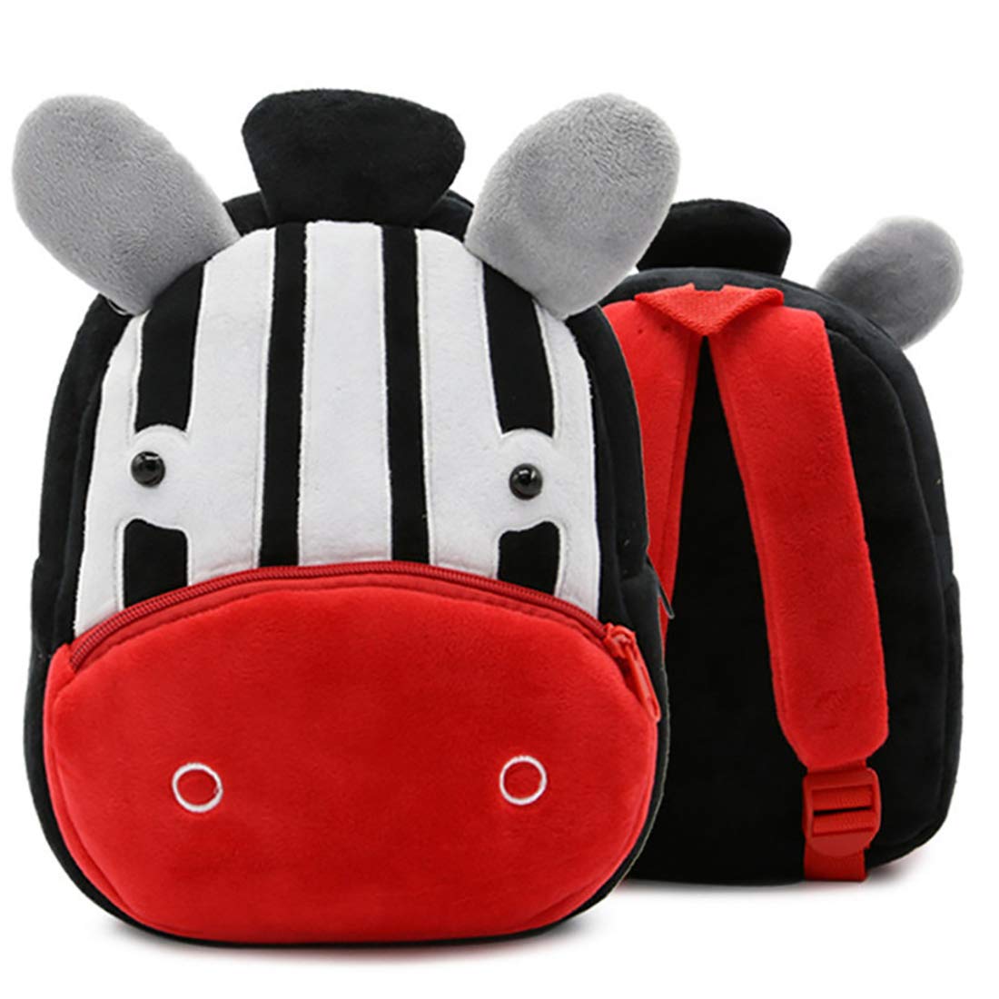 Zebra Backpack for Toddler Boys, Toddler Bookbag Girl Dinosaur Toys Bags(Zebra)