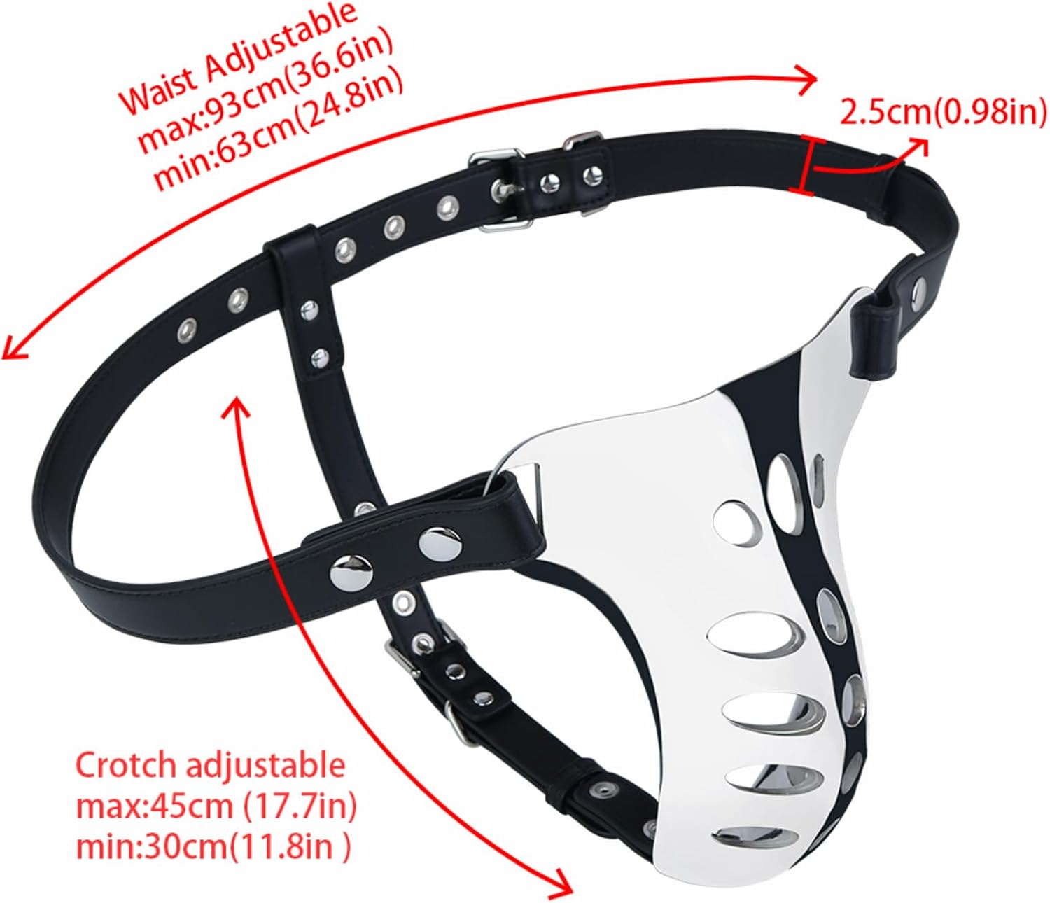 Men's Chastity Belt Penis Cage Leather Chastity Belt Harness for Men Gay SM BDSM Fetish Male Bondage Adult Sex Toy