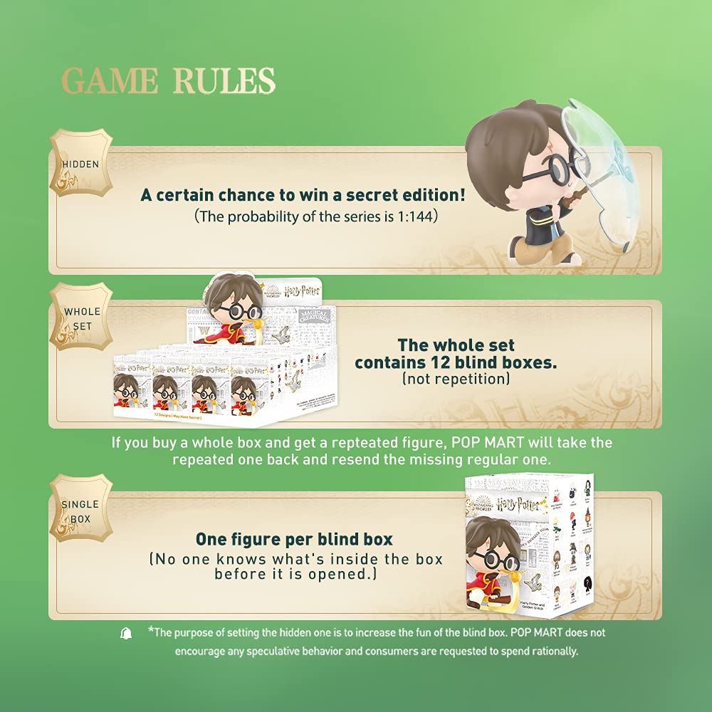 Amazon.co.jp: POPMART ハリー・ポッター 魔法道具 シリーズ アソート
