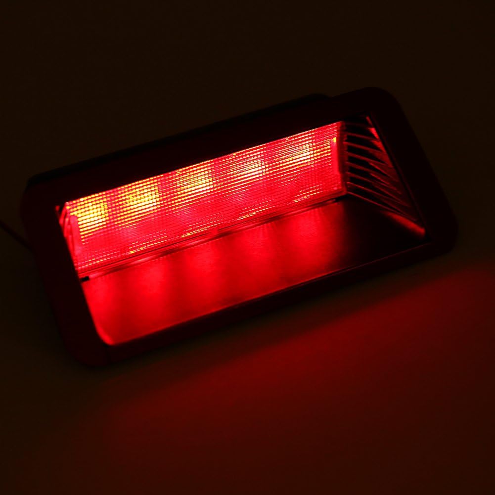 Keenso LED 3rd Third Brake Light, 12V Universal High Mount Brake Stop Tail Light