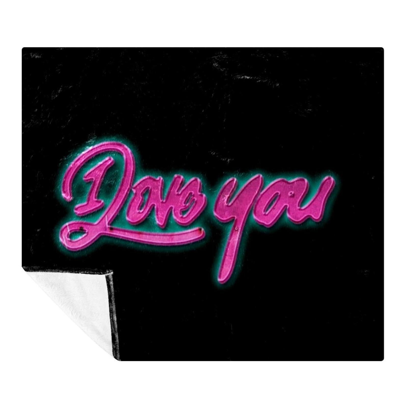 Couverture douce I Love You, le plaid polaire idéal pour exprimer votre affection