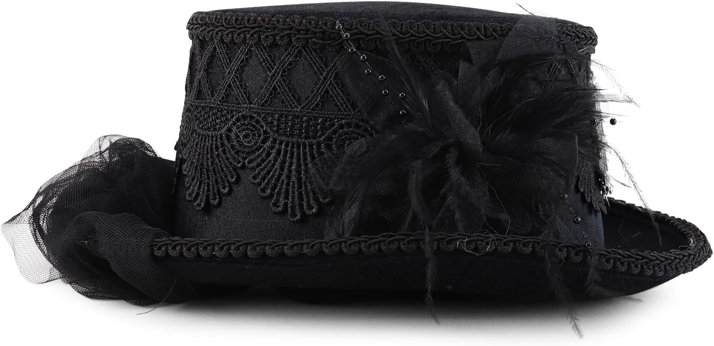 Trendy Apparel Shop Steampunk Halloween Retro Costume Decorative Hat